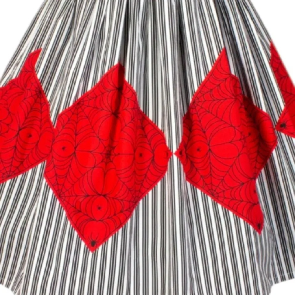 The Oblong Box Shop Harlequin
Stripe Full Skirt Pinup Dress XL - Picture 5 of 8